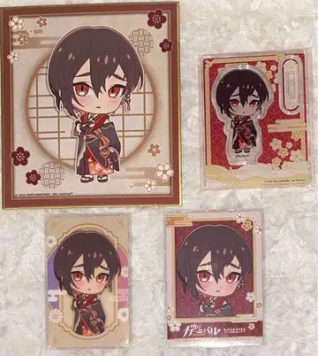 NU 카니발 카라테츠 아크릴 스탠드 색지 카드 야쿠모