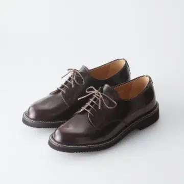 [ HARUTA ] 레이스업 슈즈 #370KS 다크 브라운