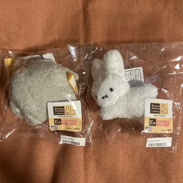 브루나 애니멀 마스코트 배지 2점 세트