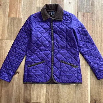 LAVENHAM 퀼팅 자켓 36 퍼플 새상품급