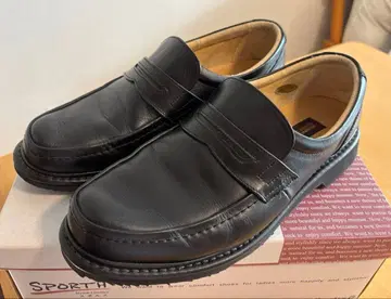 4 새상품급 중고 BUSINESS 블랙 로퍼 24.5