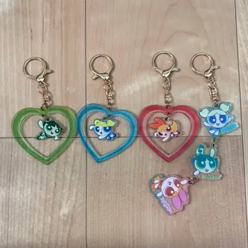 파워퍼프걸스 흔들흔들 키링