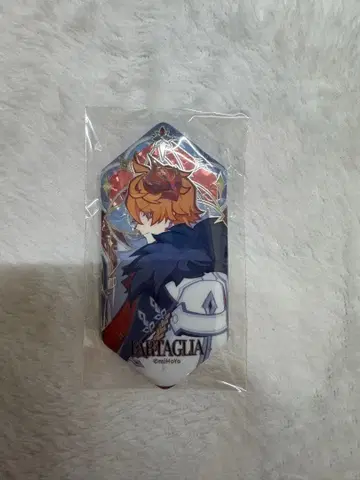 [ 원신 ] 타르탈리아 보통 디자인 서리 흔적과 권염 캔뱃지 공식 정품