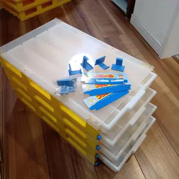 프라레일 트레인 케이스 4개 상자 외
