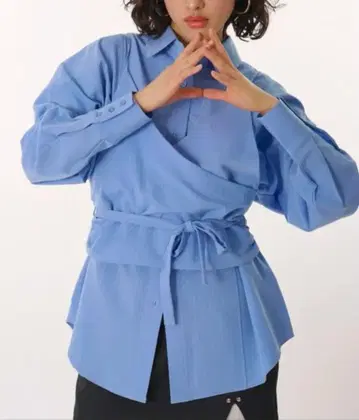 MUHET 셔츠 뷔스티에 세트