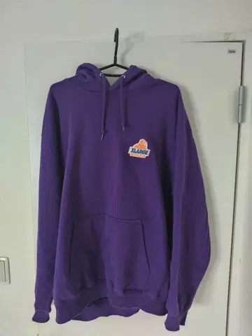 XLARGE 후드티 퍼플 L 사이즈