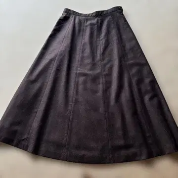 Mademoiselle NON NON 블랙 플레어 스커트