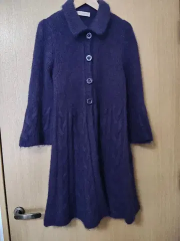 COCCAPANI 코카파니 롱 가디건 퍼플 보라색 이탈리아제