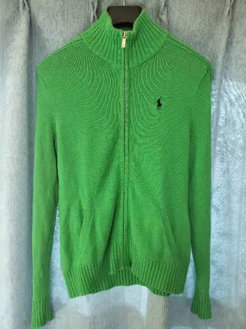 랄프 로렌 그린 니트 스웨터