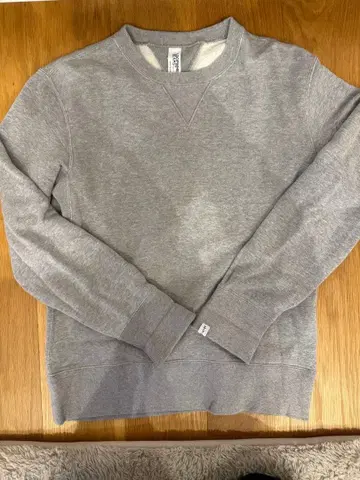 LOOPWHEELER BEAMS 그레이 XL 맨투맨 슬림핏