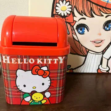 헬로키티 더스트 박스 미니 쓰레기통