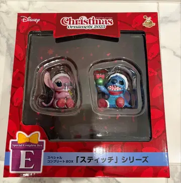 해피 복권 디즈니 크리스마스 오너먼트 2025 E상 스티치 시리즈