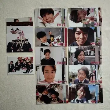 세일 미품 아라시 5 x 20 포토 세트 컴플리트 공식 사진
