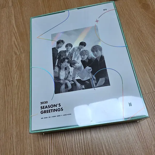 bts 방탄 2020년 시즌 그리팅 렌티큘러 지민