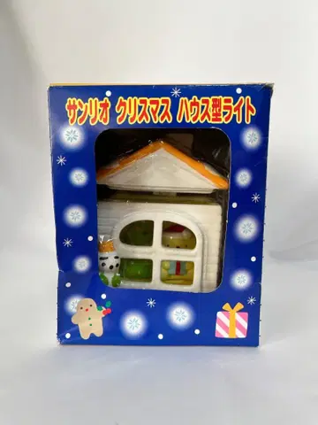 [ 레어템 ] 폼폼푸딩 산리오 크리스마스 하우스형 라이트 [ 미사용 ]