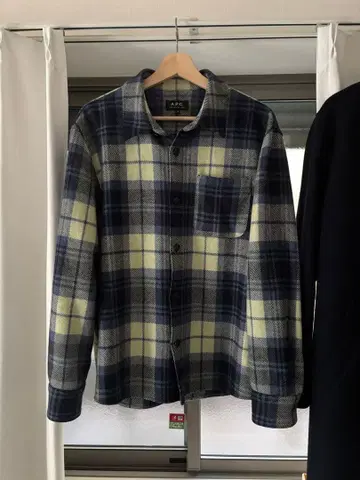 [ 새상품급 ] A.P.C 울 플란넬 셔츠 아페쎄 apc
