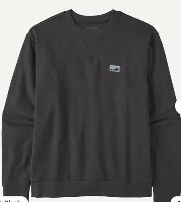 Patagonia 데일리 크루넥 스웨트 셔츠 블랙 M