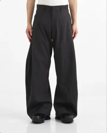NVRFRGT 3D Twisted Wide Leg WORK PANTS