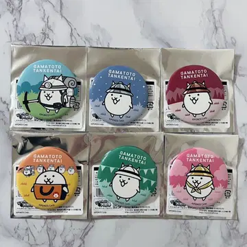 냥코 대전쟁 대상점 회장 한정판 트레이딩 캔뱃지 컴플리트