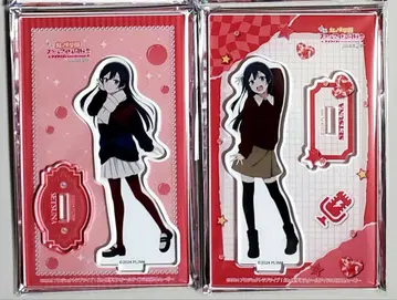 러브 라이브 니지가사키 영화사키 아크릴 스탠드 사복 세츠나 2종