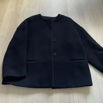 DRESSTERIOR 코트 숏 기장 블랙 36