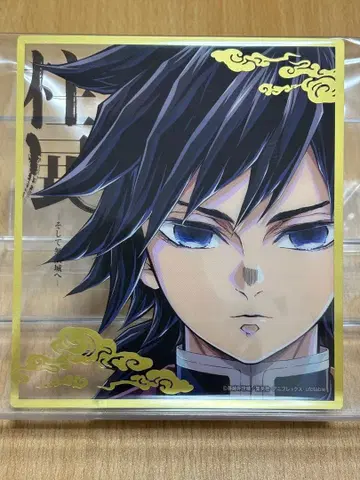 귀멸의 칼날 기둥전 랜덤 미니 클리어 색지 토미오카 기유