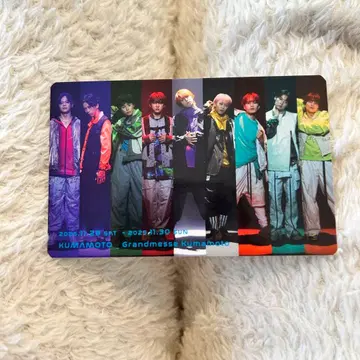 초특급 REAL? 팜플렛 한정판 승차 카드 구마모토