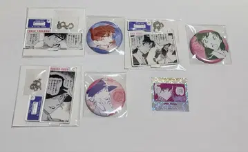 명탐정 코난 공식 앱 아크릴 키링 캔뱃지 코난 외