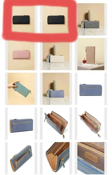 새상품 택 포함 TOPKAPI 블랙 장지갑 LUCIA 루치아