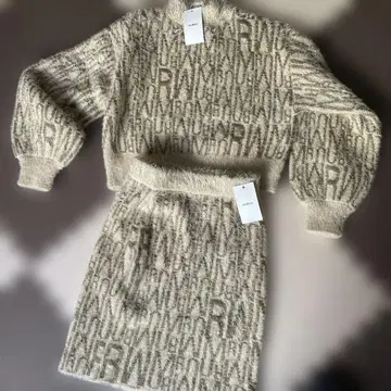 MURUA 아이보리 스커트 셋업 F