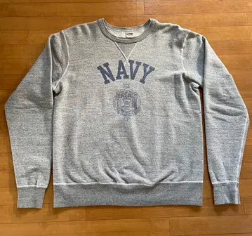 BUZZRICKSON'S 69339 버즈릭슨 맨투맨 NAVY