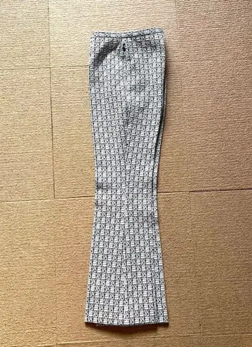 FUKUZO 기하학 패턴 스퀘어 레드 슬랙스 일본제 S 사이즈