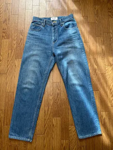 BLACK BY MOUSSY 스트레이트 데님 블루