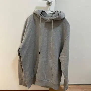 ZARA 그레이 후드 부착 후드티