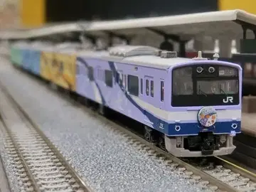 N 게이지 201계 사계절채 4량 세트 (구 페인팅) TOMYTEC