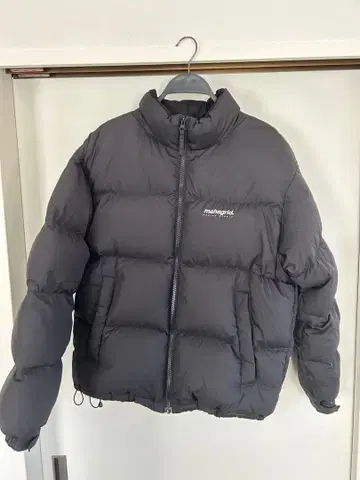 마하라기드. 마하 그리드 블랙 다운 자켓 드로 코드 포함