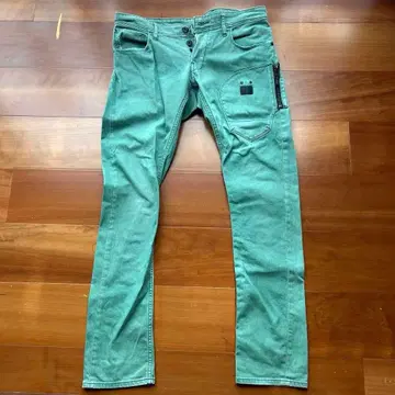 [ G-STAR RAW DENIM ] 슬림핏 그린 팬츠 32/31