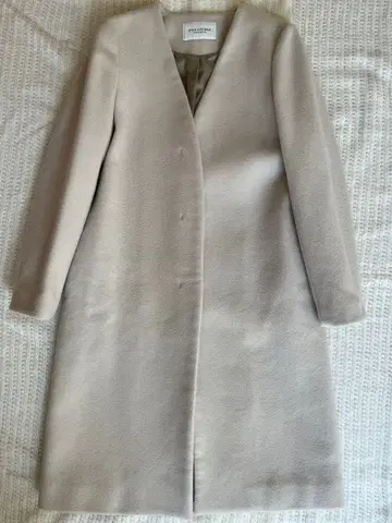 SPICK AND SPAN 베이지 롱 코트