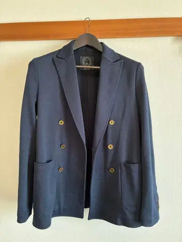 T 자켓 더블 자켓 네이비 블레이저