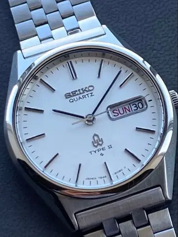 세이코 SEIKO 타입2 흠집 없는 최상 컨디션 앤티크 배터리 새상품