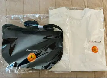 삼행제과 치즈 아몬드 캠페인 당선품 숄더백 T셔츠