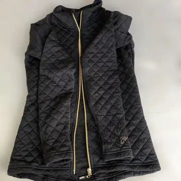 피겨 스케이팅 JIV Sport 퀼팅 자켓 블랙