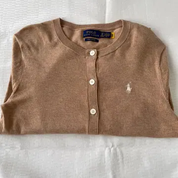 폴로 랄프 로렌 긴팔 가디건 피마 코튼