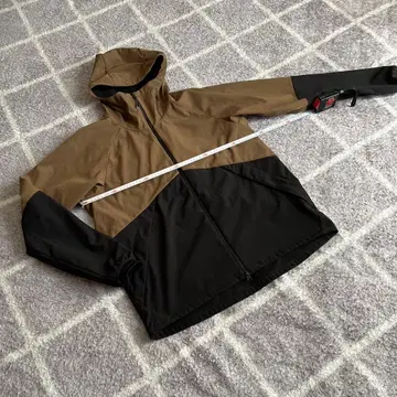 2XL 후드 부착 마운틴 후드티 브라운/블랙