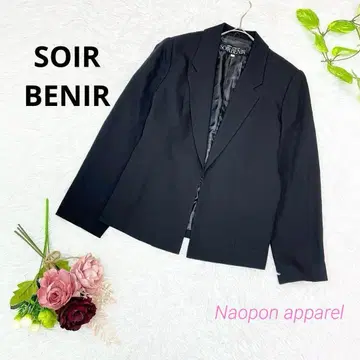 도쿄 소와르 베니르 테일러드 자켓 L 상당 13호 블랙 여성용