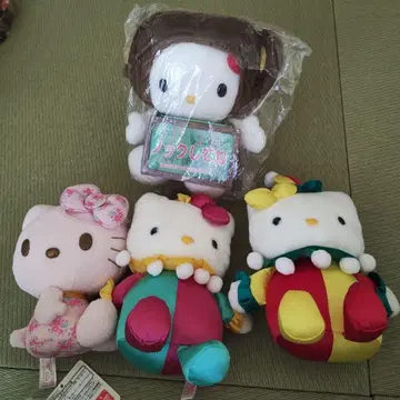 당시 산리오 헬로키티 봉제 인형 인형 묶음 판매