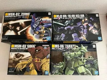 HGUC 지온군 묶음 판매 돔, 지옹, 고그, 자쿠