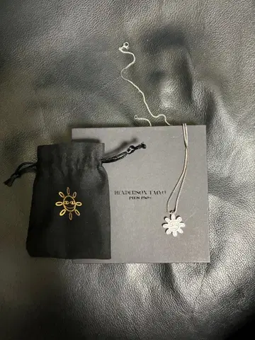 HENDERSON TA1YO 25SS 로고 목걸이 실버925