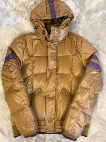 IKKA 다운 자켓 X-LARGE 브라운 퍼플