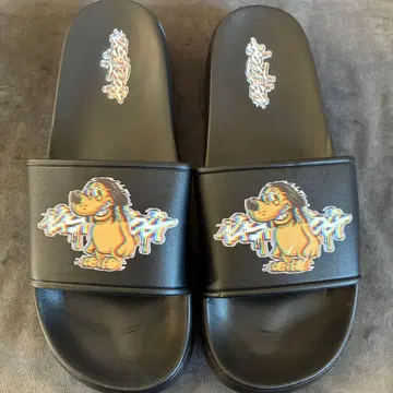 NASTY DOG 나스티독 남성용 샌들 슬리퍼 블랙